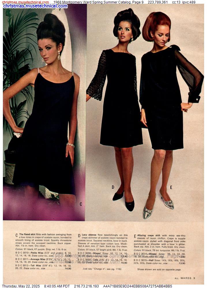 1968 Montgomery Ward Spring Summer Catalog, Page 9