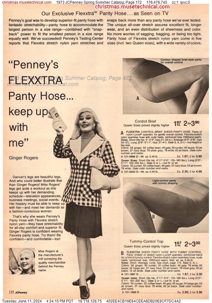 1973 JCPenney Spring Summer Catalog, Page 172