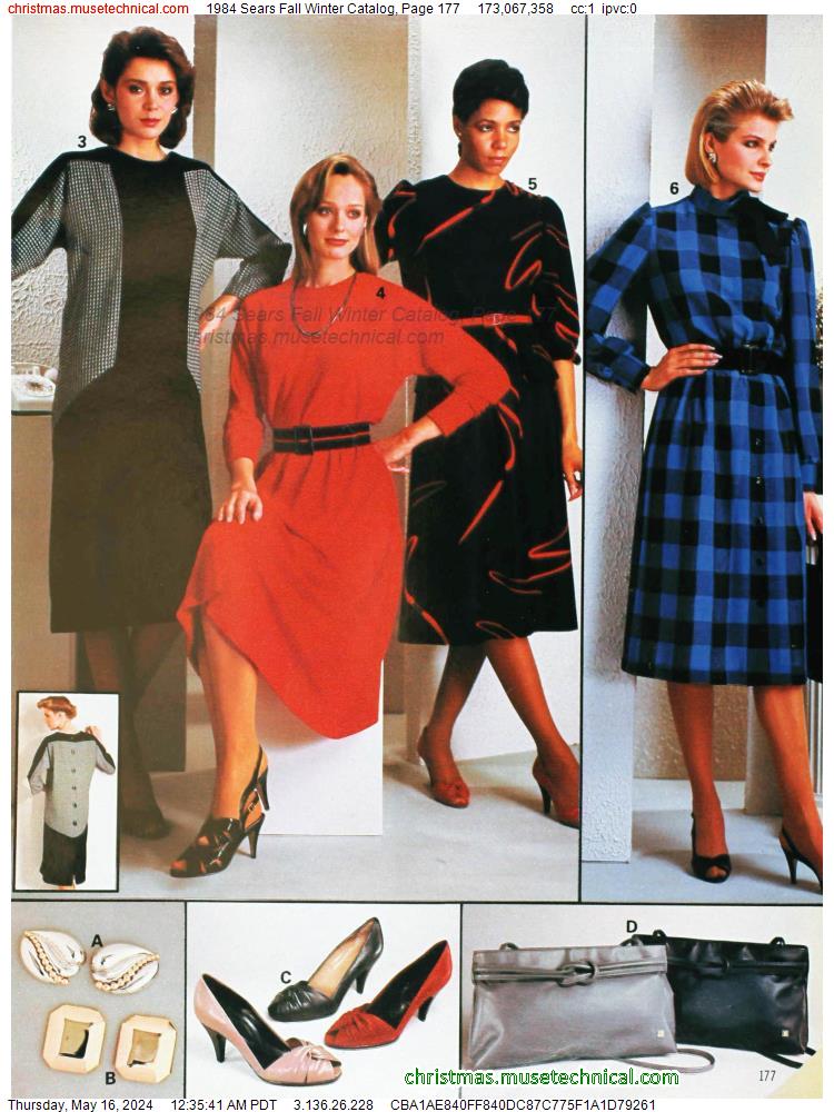 1984 Sears Fall Winter Catalog, Page 177