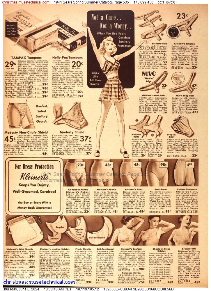 1941 Sears Spring Summer Catalog, Page 535