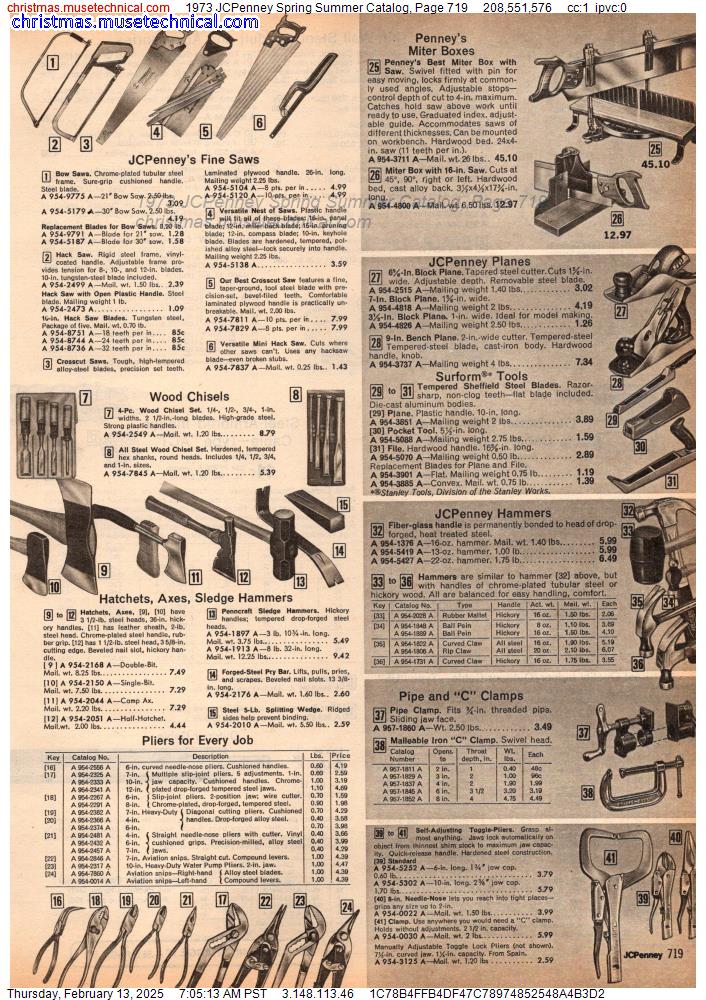 1973 JCPenney Spring Summer Catalog, Page 719