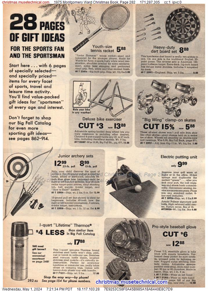 1975 Montgomery Ward Christmas Book, Page 282