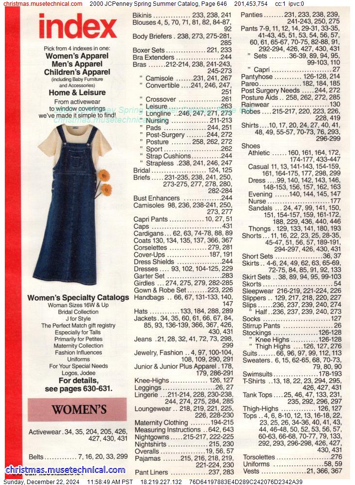 2000 JCPenney Spring Summer Catalog, Page 646