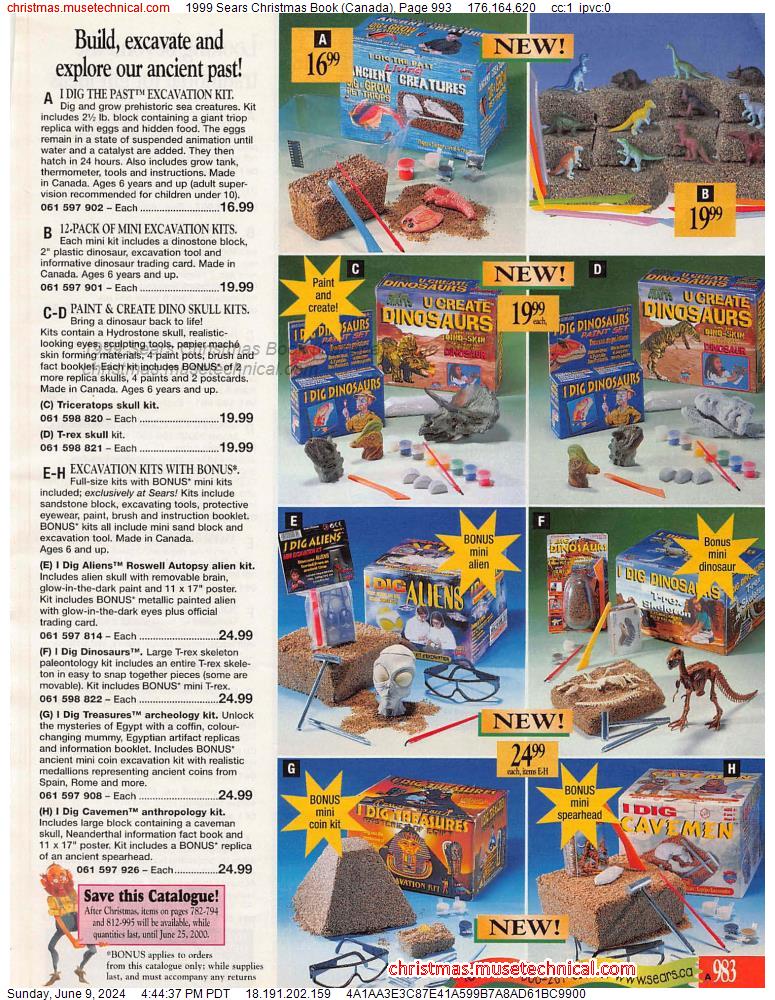 1999 Sears Christmas Book (Canada), Page 993