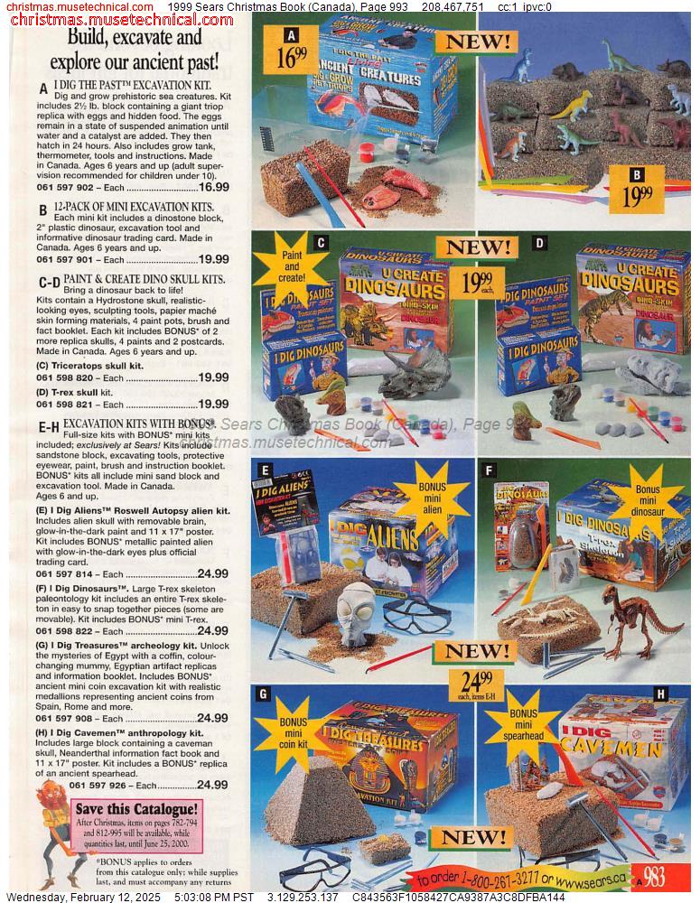 1999 Sears Christmas Book (Canada), Page 993