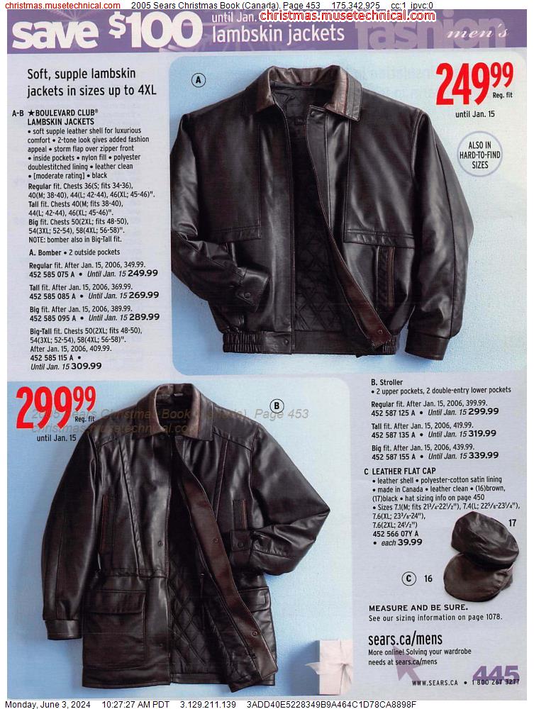 2005 Sears Christmas Book (Canada), Page 453