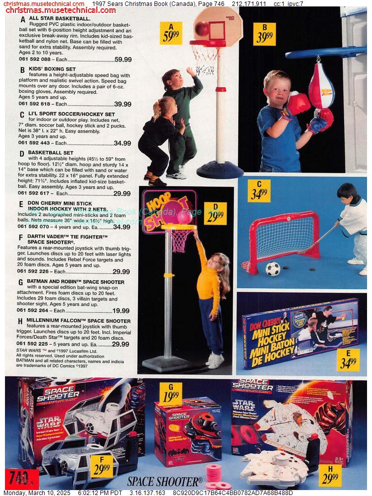 1997 Sears Christmas Book (Canada), Page 746