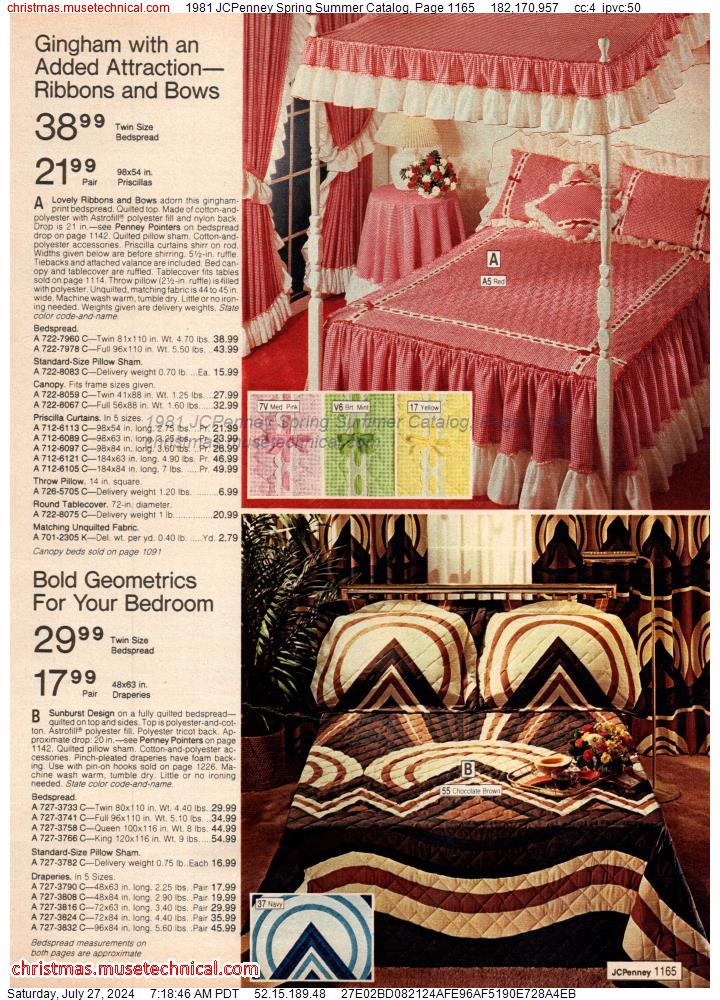 1981 JCPenney Spring Summer Catalog, Page 1165