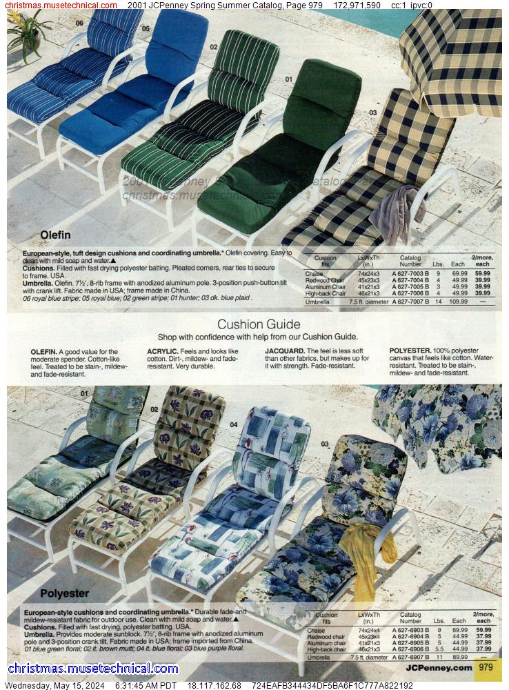 2001 JCPenney Spring Summer Catalog, Page 979