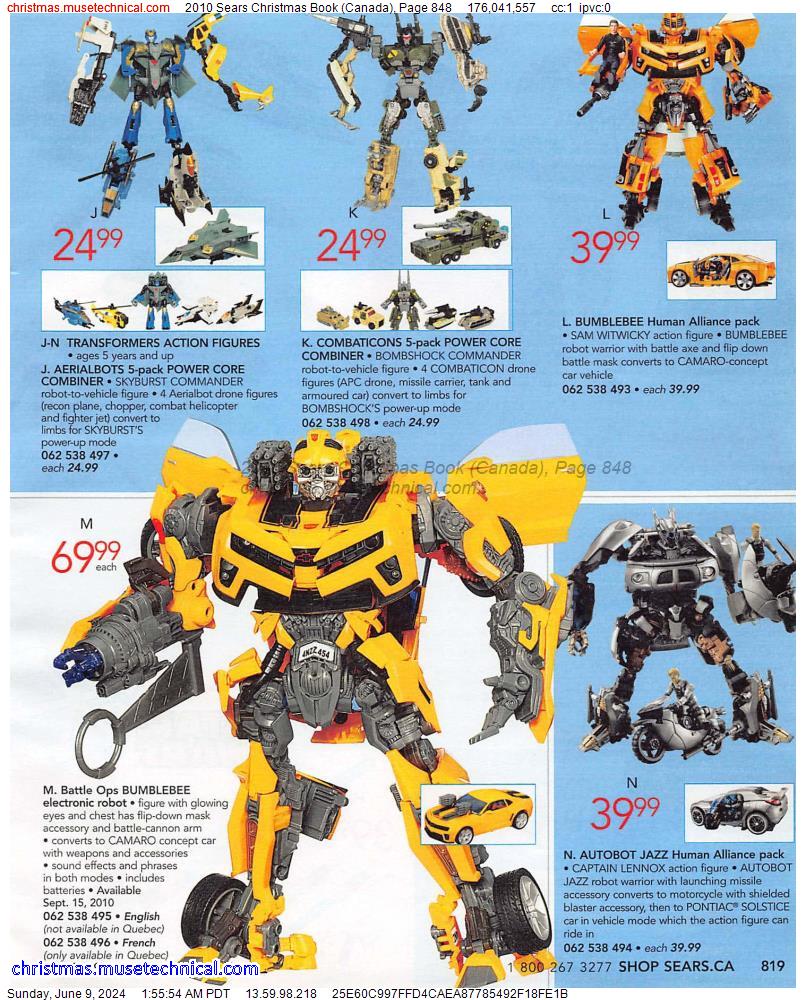 2010 Sears Christmas Book (Canada), Page 848