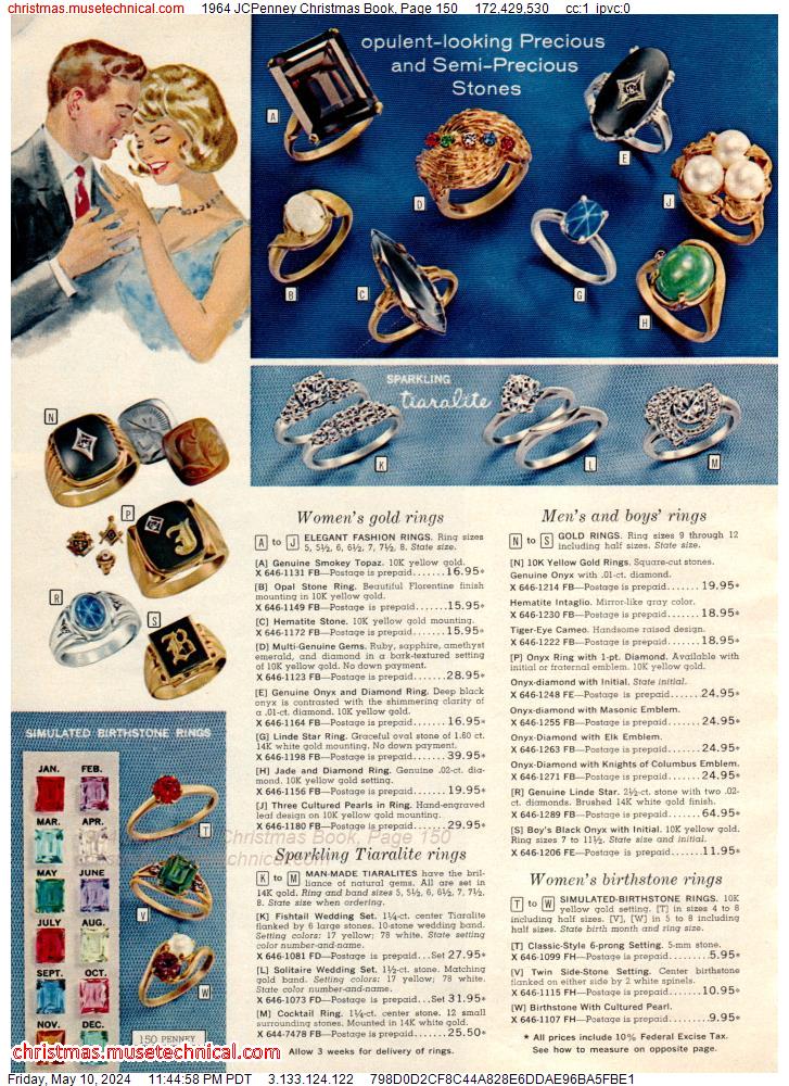 1964 JCPenney Christmas Book, Page 150