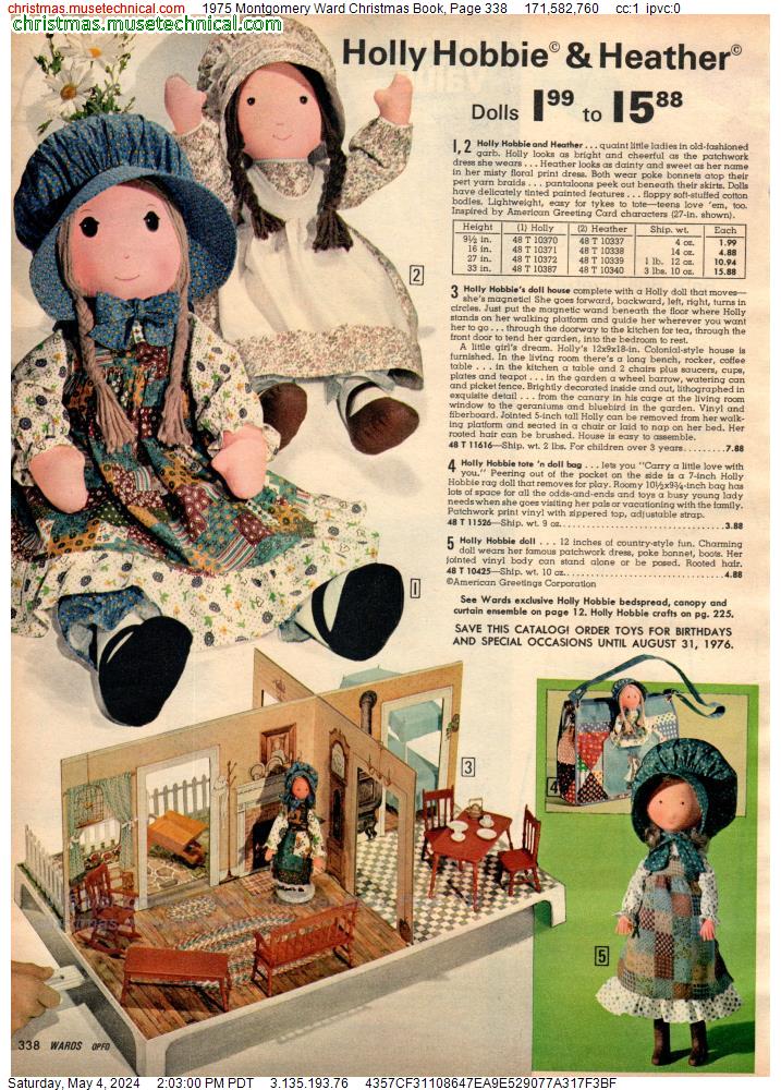 1975 Montgomery Ward Christmas Book, Page 338