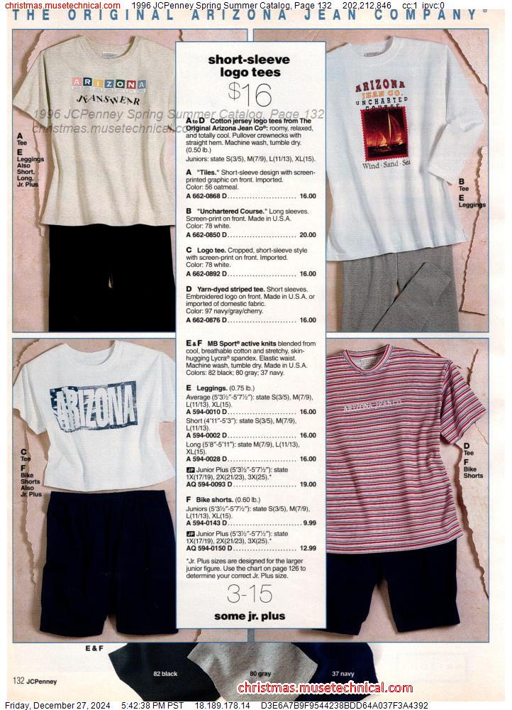 1996 JCPenney Spring Summer Catalog, Page 132