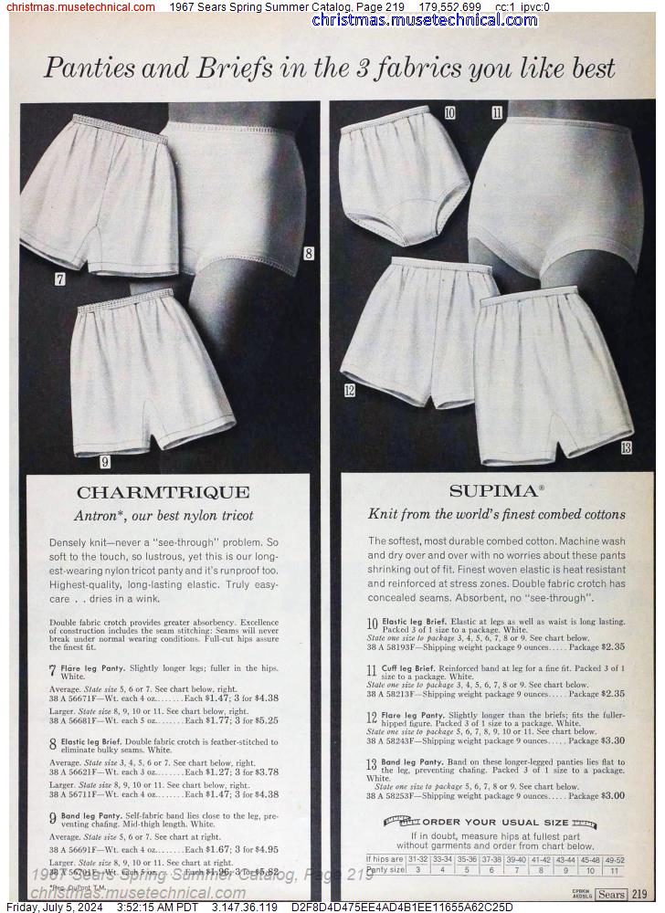 1967 Sears Spring Summer Catalog, Page 219