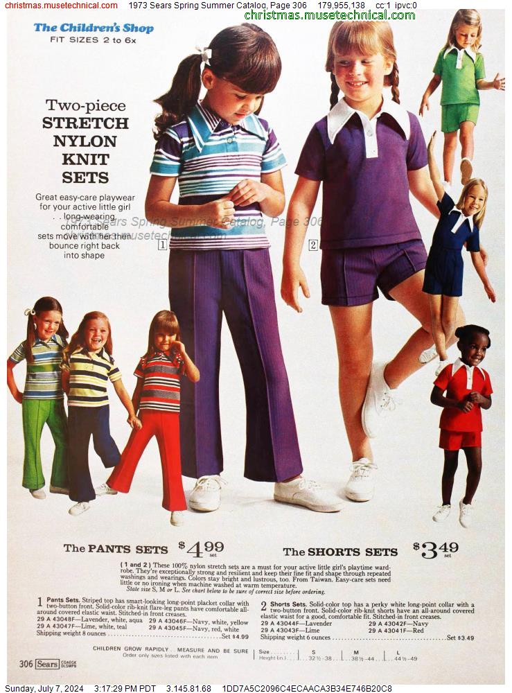 1973 Sears Spring Summer Catalog, Page 306