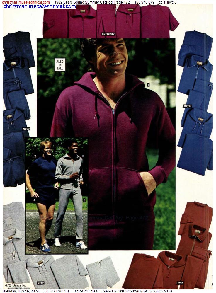 1982 Sears Spring Summer Catalog, Page 472