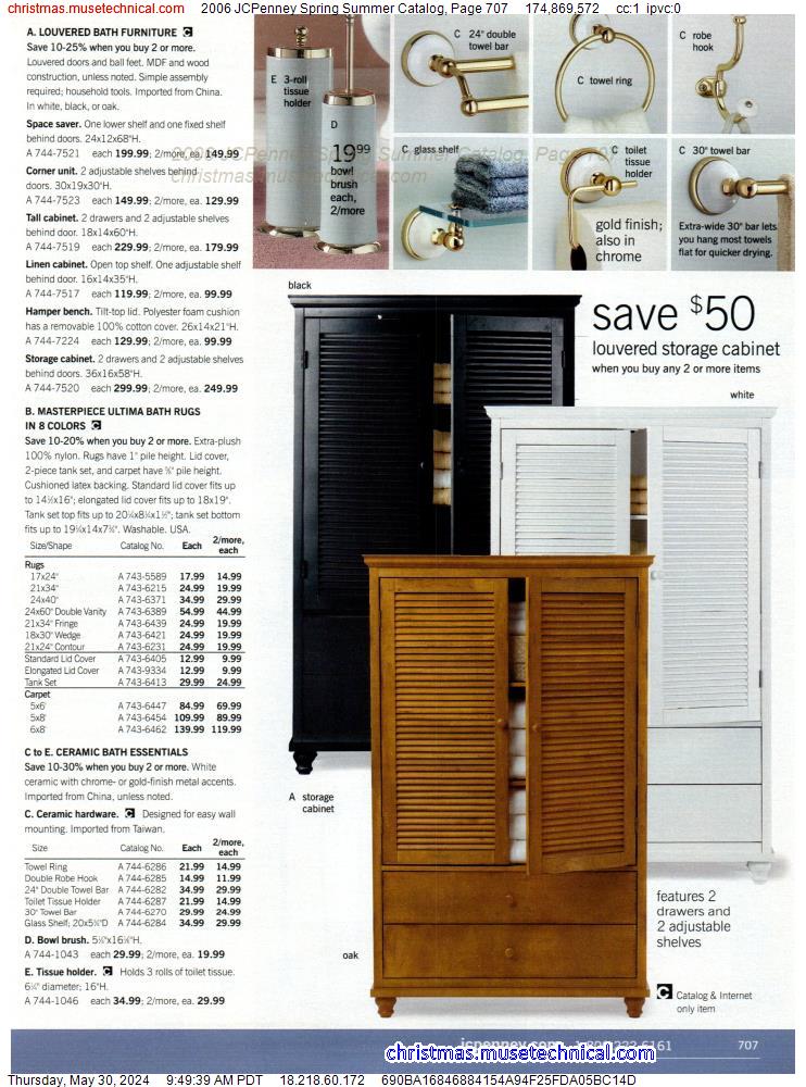 2006 JCPenney Spring Summer Catalog, Page 707