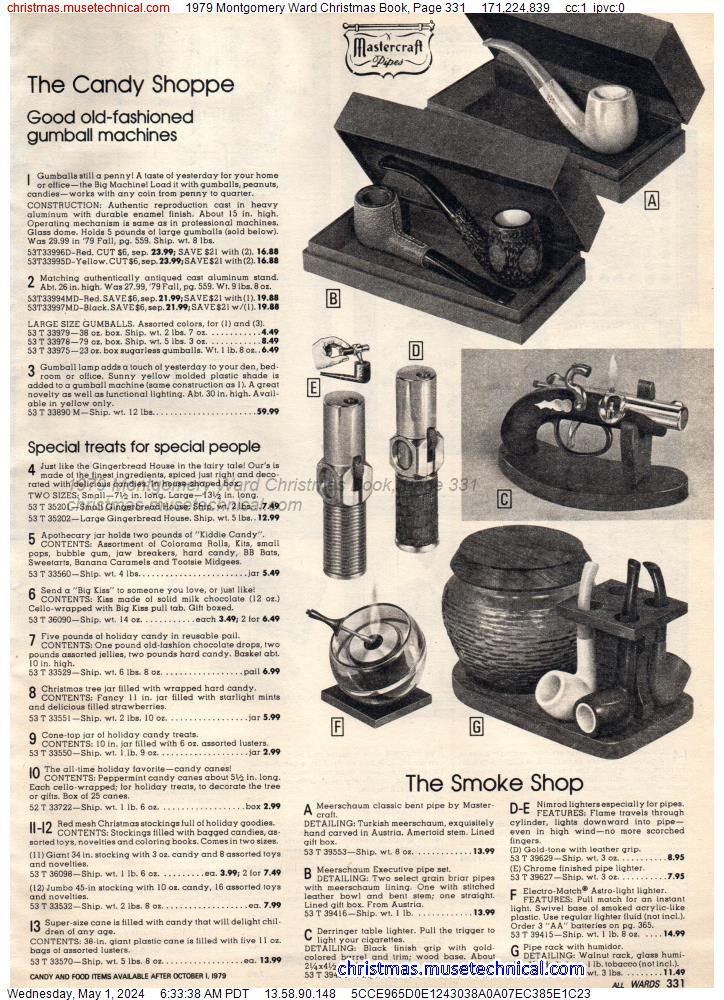 1979 Montgomery Ward Christmas Book, Page 331
