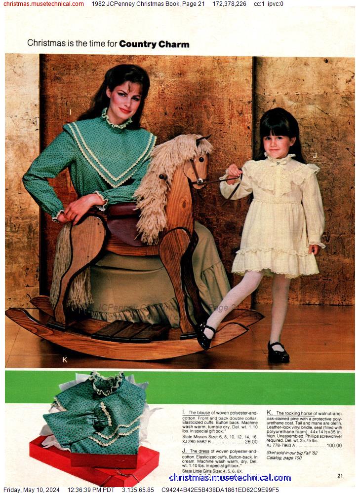 1982 JCPenney Christmas Book, Page 21