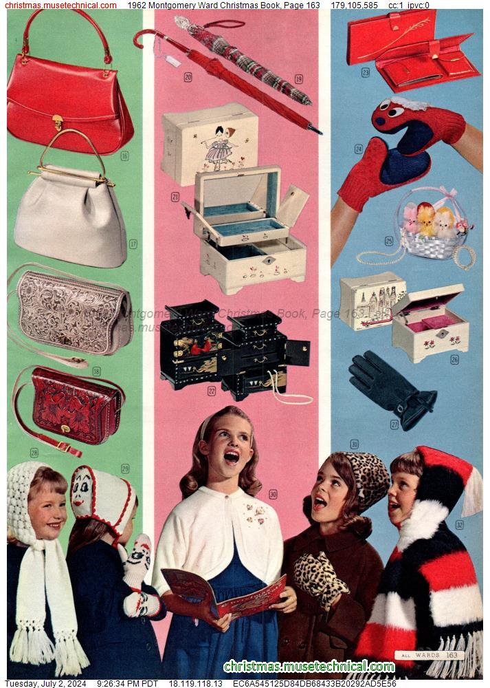 1962 Montgomery Ward Christmas Book, Page 163