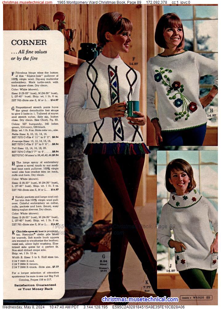 1965 Montgomery Ward Christmas Book, Page 89