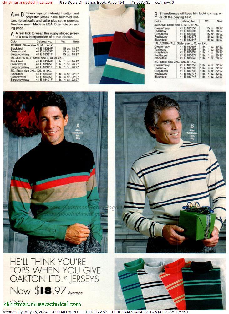 1989 Sears Christmas Book, Page 154 - Catalogs & Wishbooks