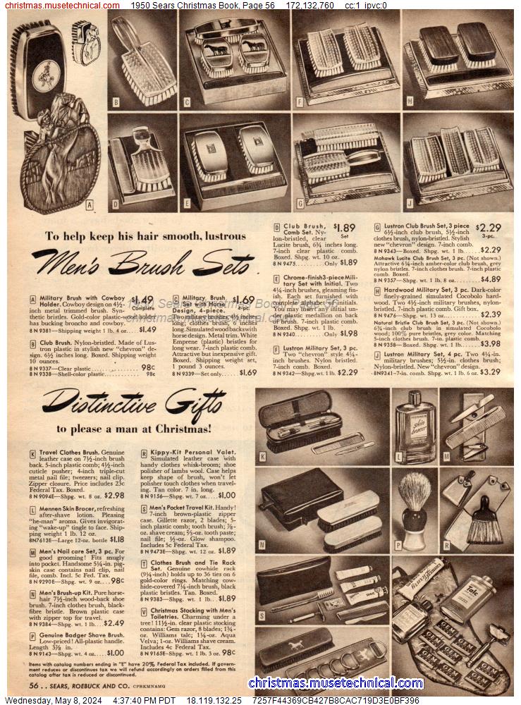 1950 Sears Christmas Book, Page 56