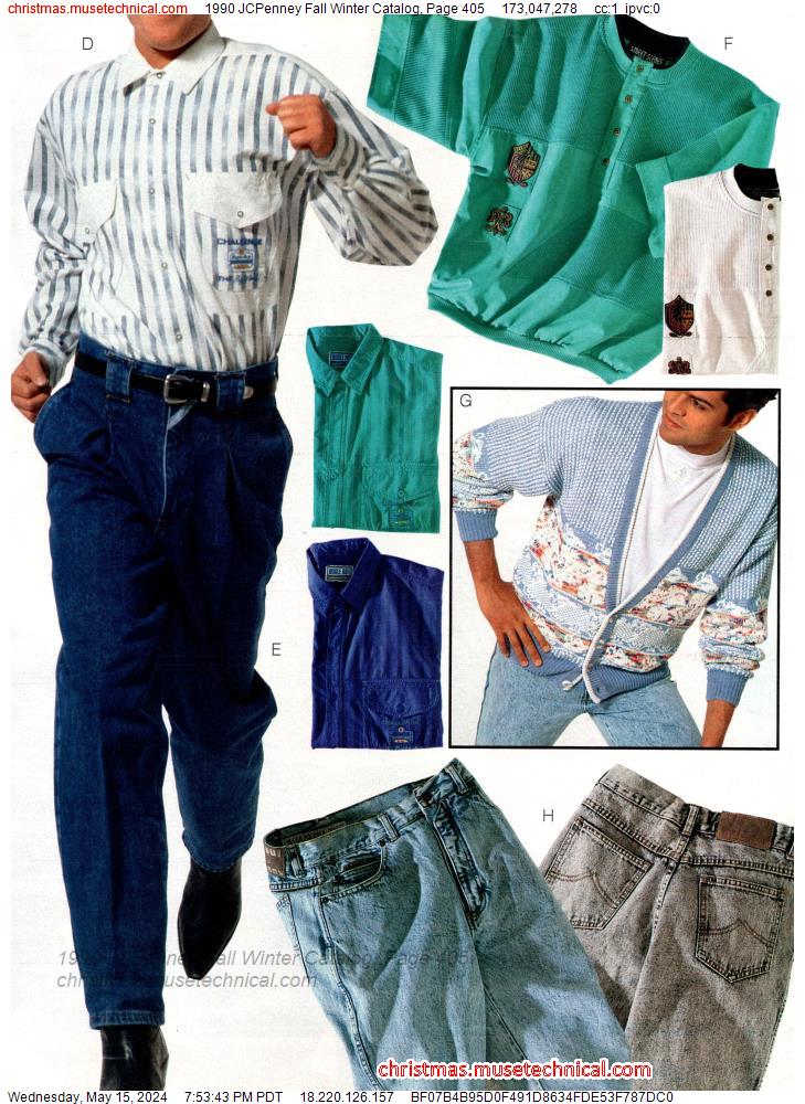 1990 JCPenney Fall Winter Catalog, Page 405