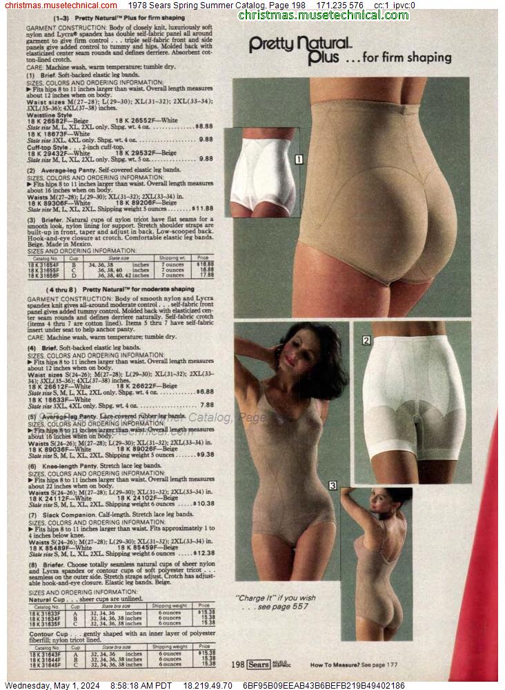 1978 Sears Spring Summer Catalog, Page 198