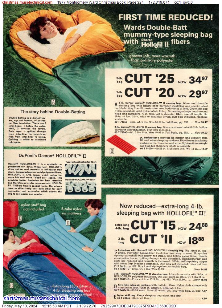 1977 Montgomery Ward Christmas Book, Page 324