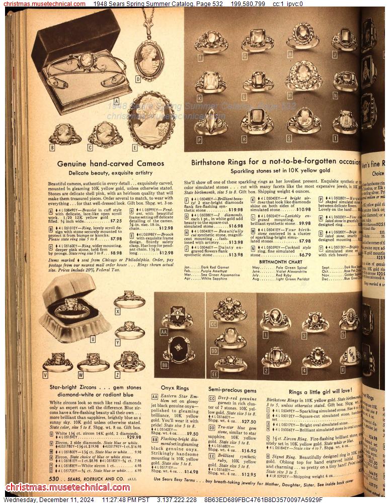 1948 Sears Spring Summer Catalog, Page 532