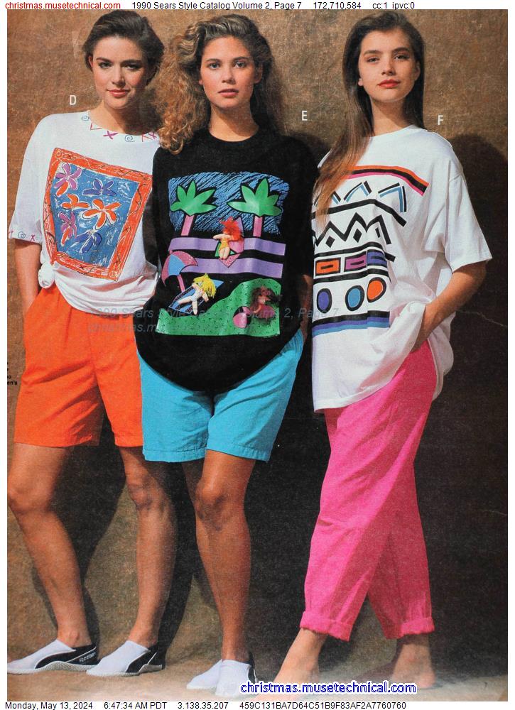 1990 Sears Style Catalog Volume 2, Page 7