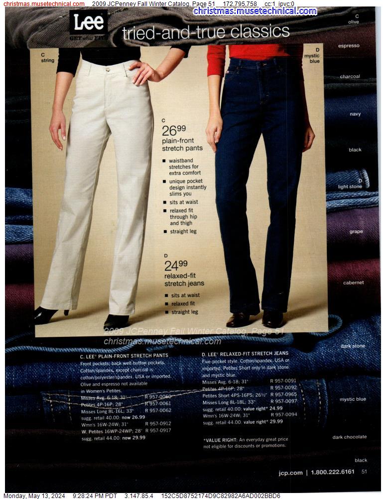 2009 JCPenney Fall Winter Catalog, Page 51