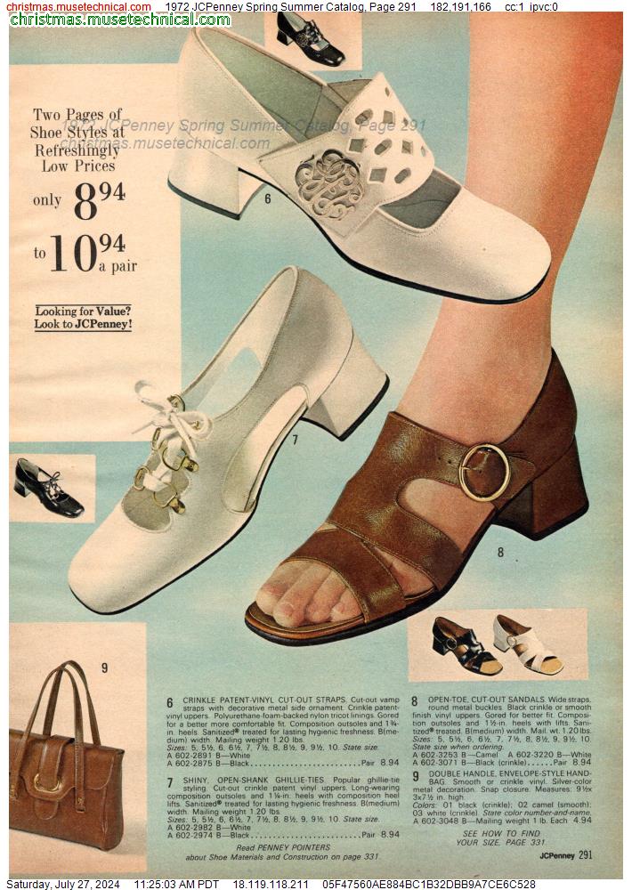 1972 JCPenney Spring Summer Catalog, Page 291
