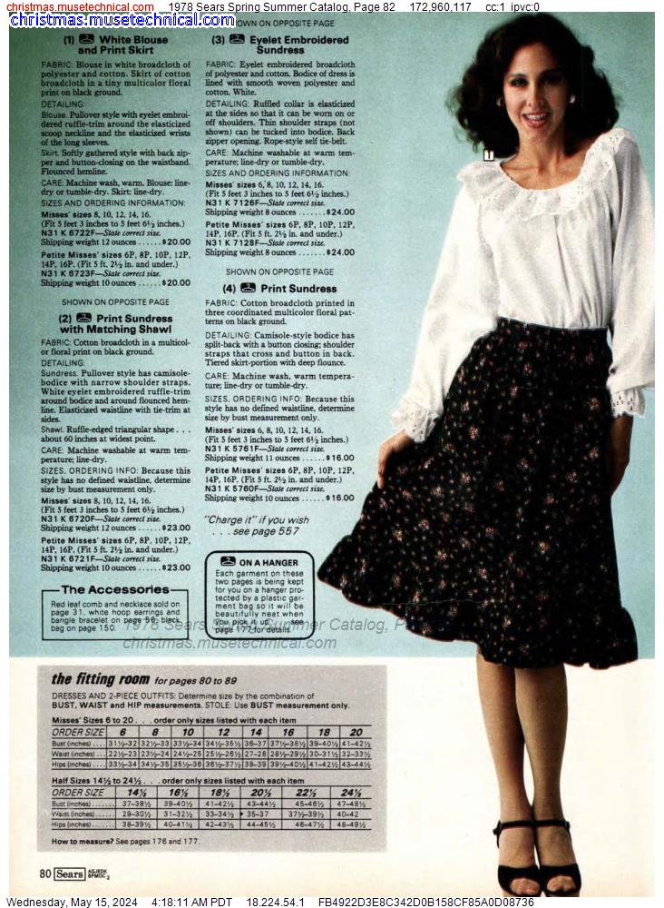 1978 Sears Spring Summer Catalog, Page 82