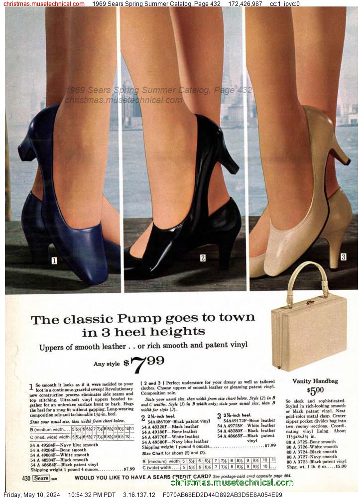 1969 Sears Spring Summer Catalog, Page 432