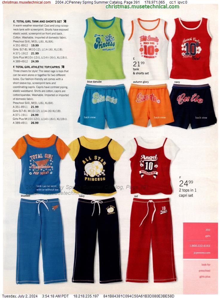2004 JCPenney Spring Summer Catalog, Page 391