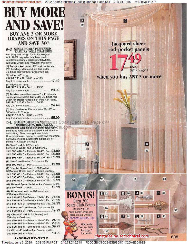 2002 Sears Christmas Book (Canada), Page 641