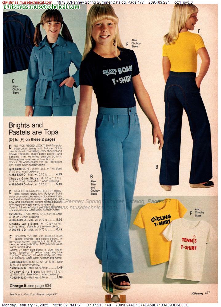 1978 JCPenney Spring Summer Catalog, Page 477