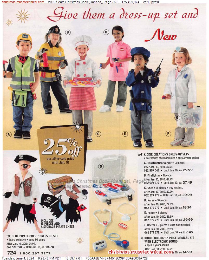 2009 Sears Christmas Book (Canada), Page 760