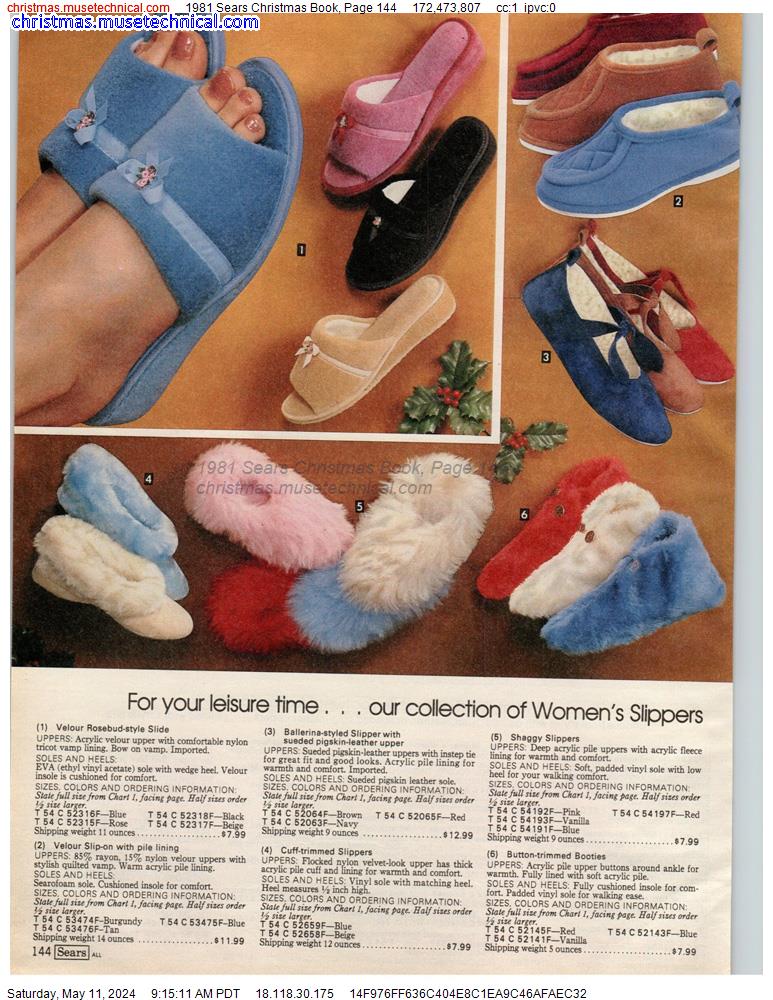 1981 Sears Christmas Book, Page 144