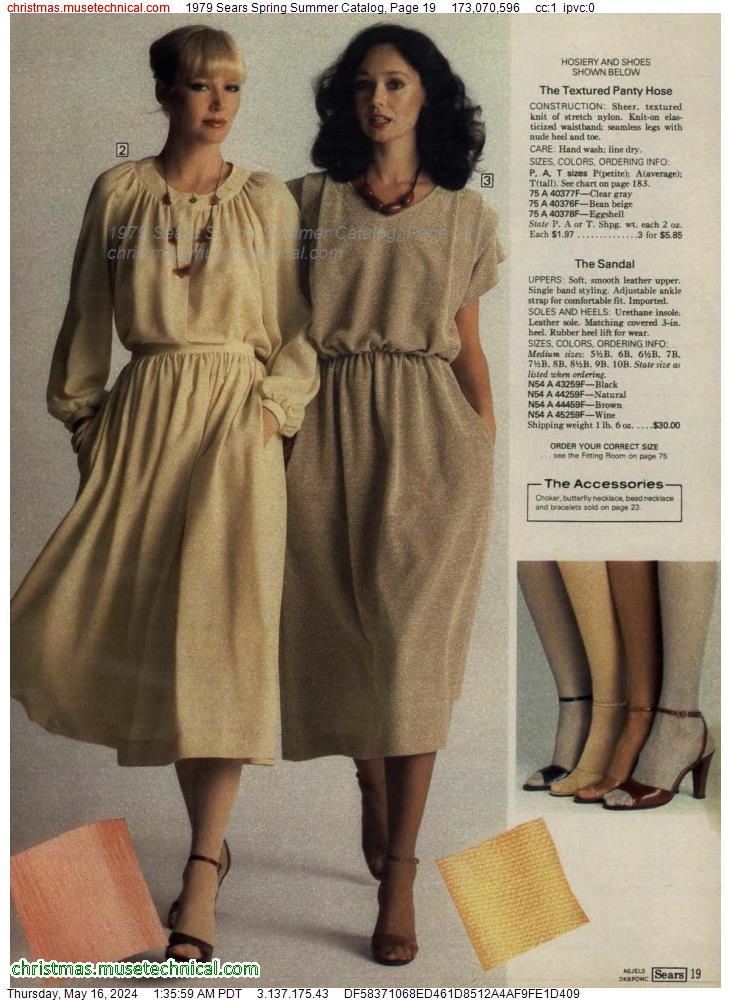 1979 Sears Spring Summer Catalog, Page 19