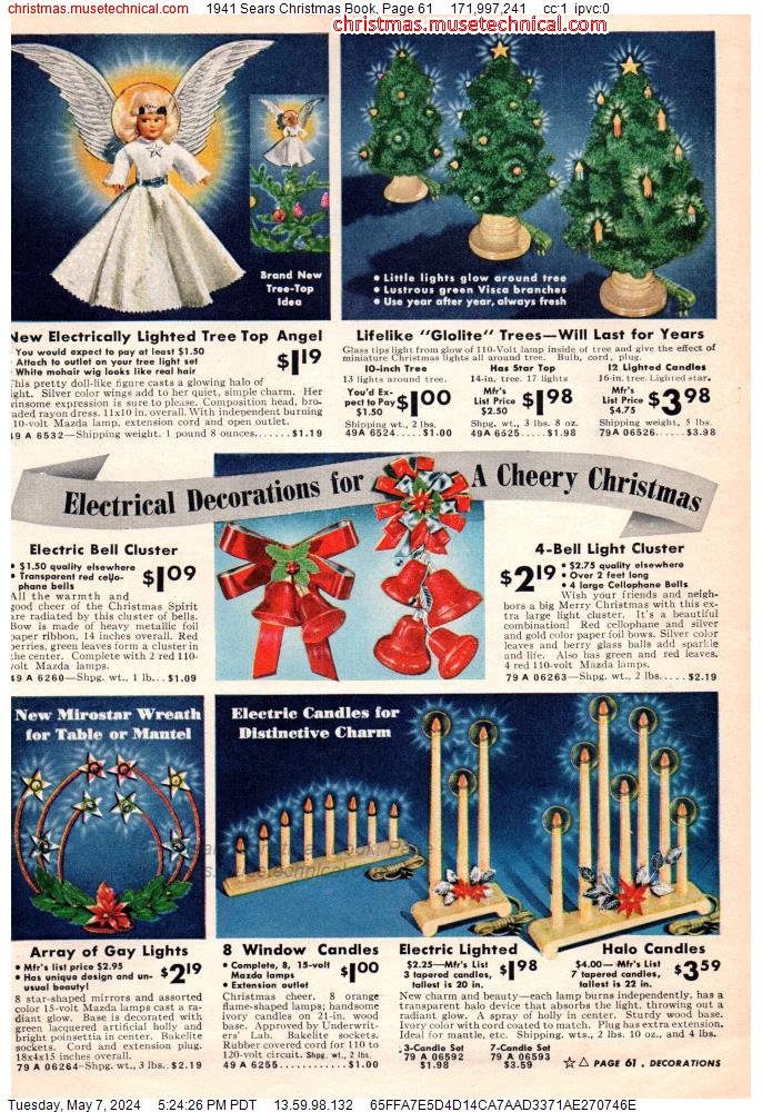 1941 Sears Christmas Book, Page 61