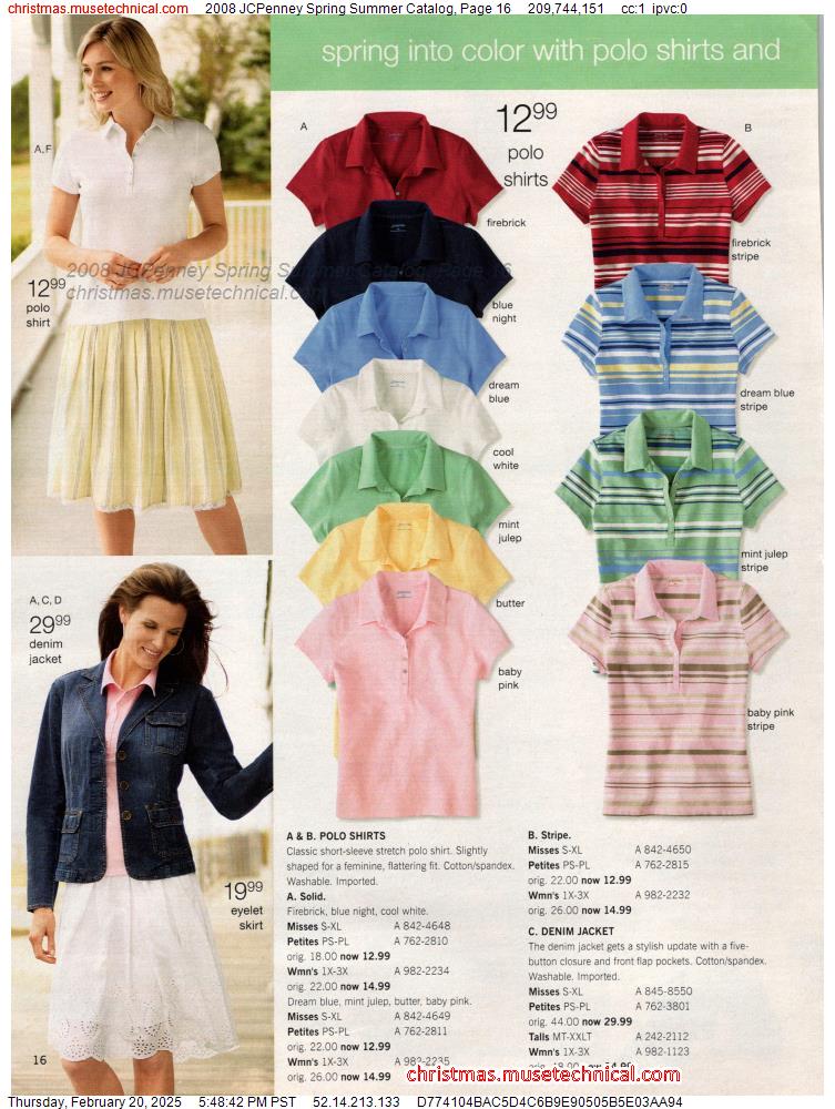 2008 JCPenney Spring Summer Catalog, Page 16