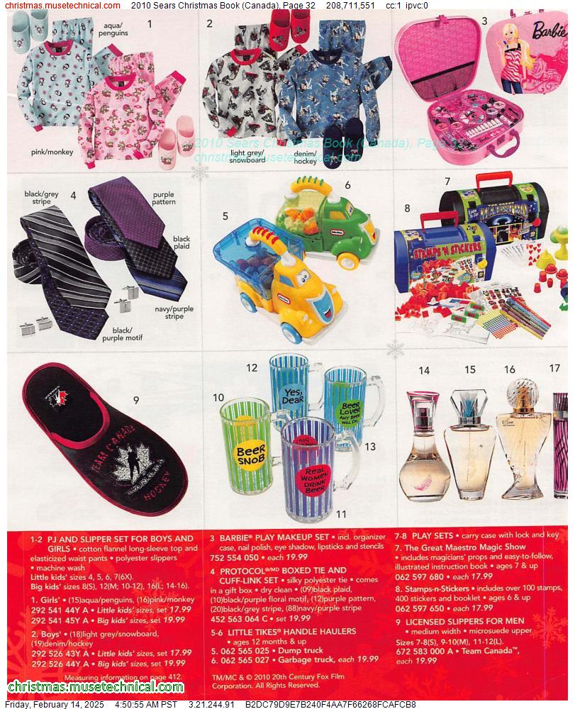 2010 Sears Christmas Book (Canada), Page 32