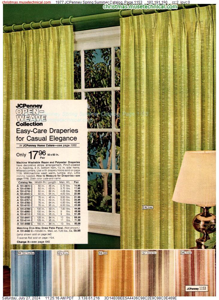 1977 JCPenney Spring Summer Catalog, Page 1153