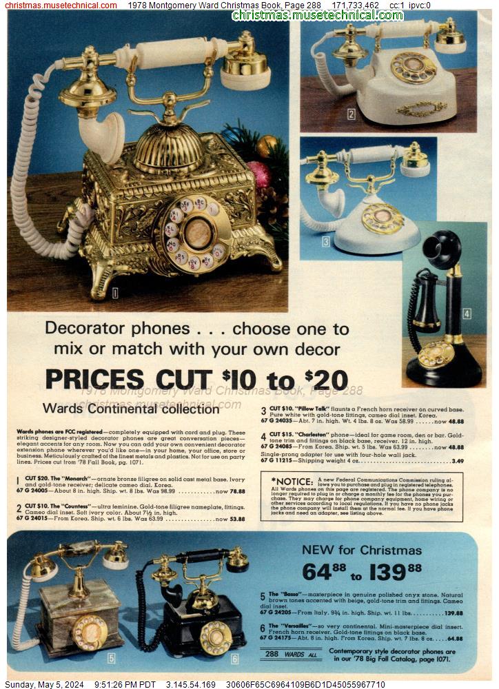 1978 Montgomery Ward Christmas Book, Page 288
