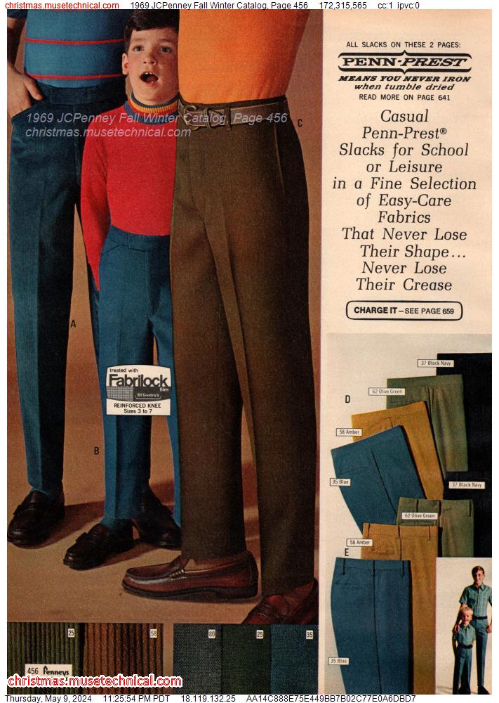 1969 JCPenney Fall Winter Catalog, Page 456