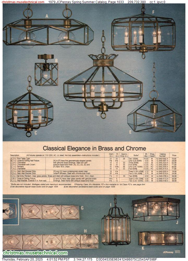 1979 JCPenney Spring Summer Catalog, Page 1033