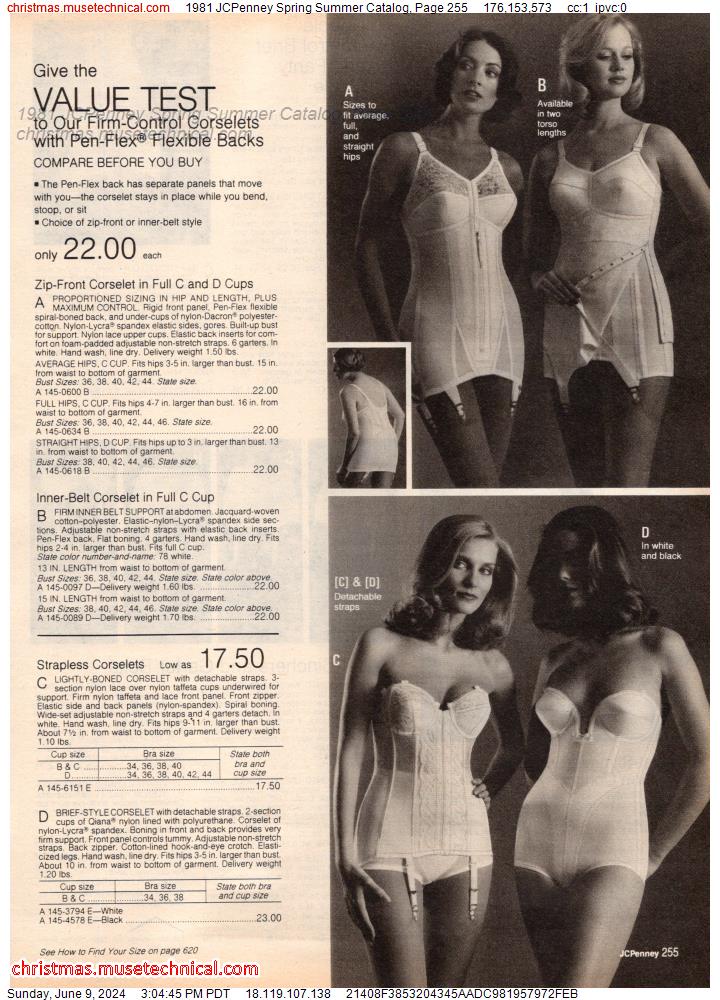 1981 JCPenney Spring Summer Catalog, Page 255